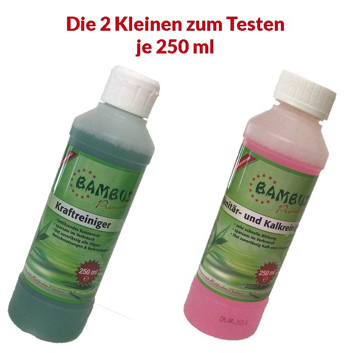 Bambus Premium Reiniger Set, 2-teilig (zum Ausprobieren)
