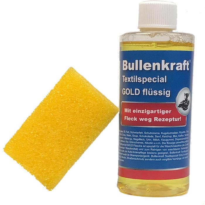 Bullenkraft Textilspezial gold flüssig 500 ml