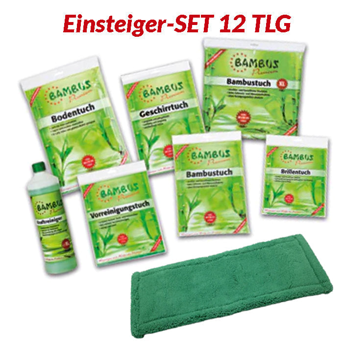 Bambus Premium Einsteiger-Set, 12-teilig