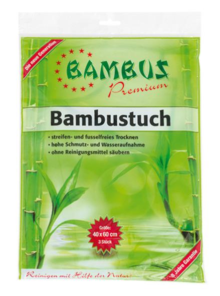 3 x Bambus Premium Bambustücher