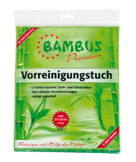 2 x Bambus Premium Vorreinigungstücher